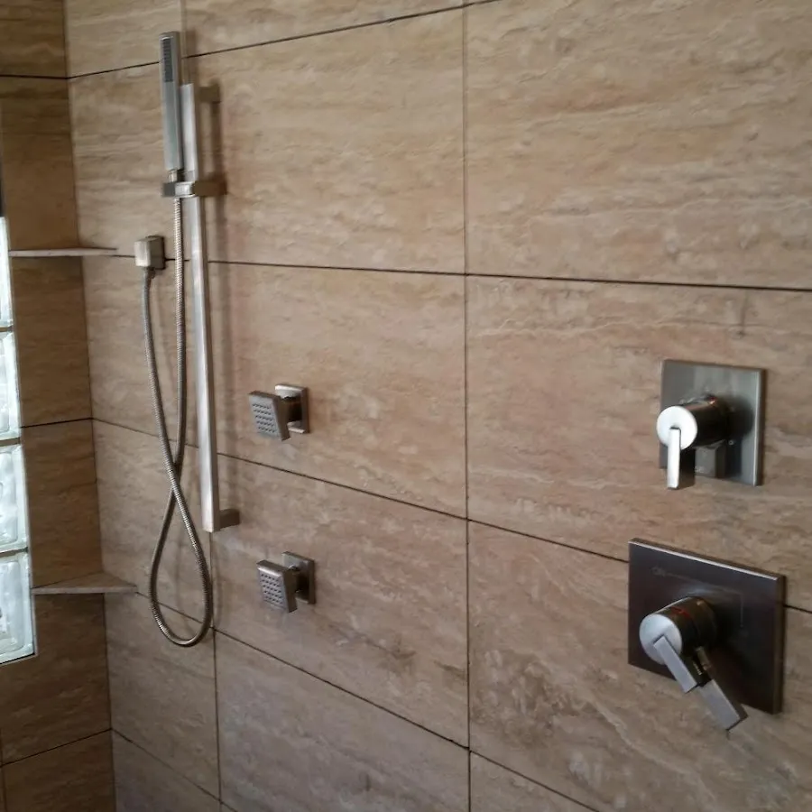Shower fixture installation for Gas Line Repair in Edmond